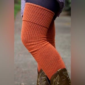 Long Cuffable Scrunchable Socks Thigh High Socks plus size not worn